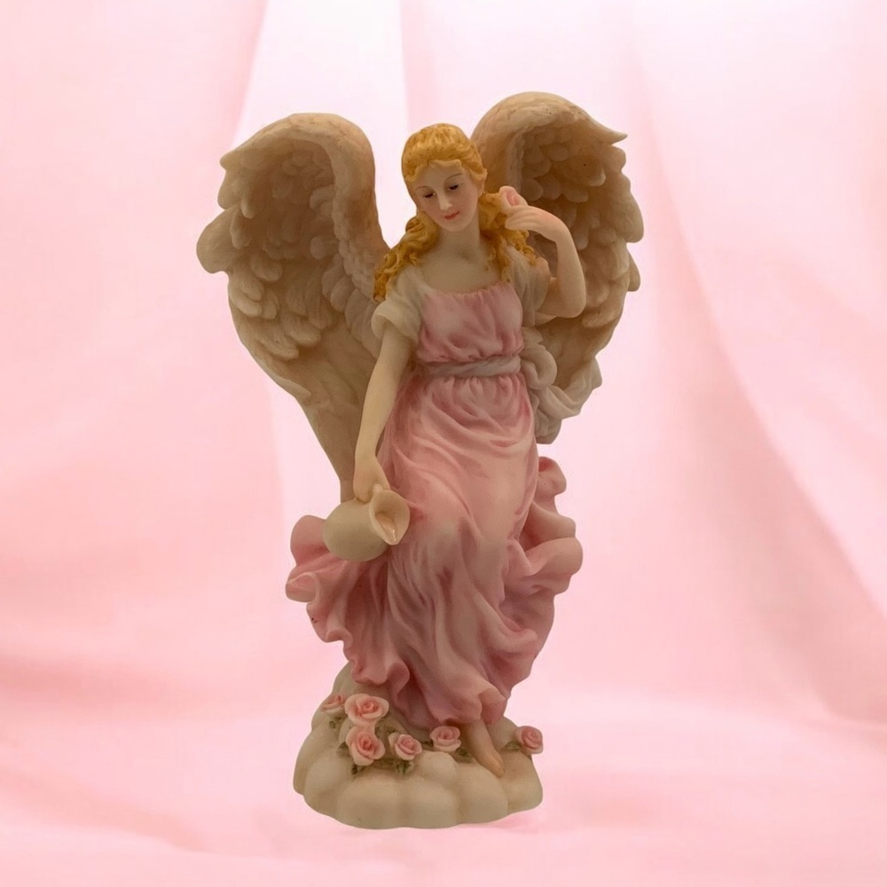 Roman Seraphim Classic Angel Rosalie ‘Nature’s Delight’ 1995 Retired Rare Beauty - Picture 5 of 10